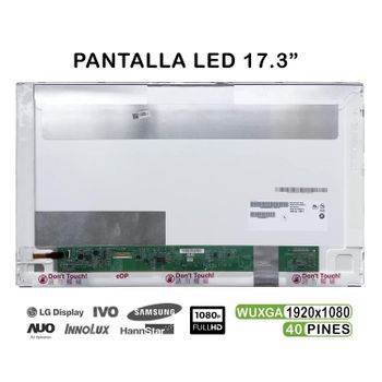 Pantalla Led De 17.3" Para Portátil N173hge-l11 N173hge-l21 Rev. C1 Dell Hc9gk Asus G75vw