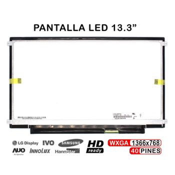 Pantalla Portátil Led 13.3 Para Hp Compaq Folio 13-1010ef Series