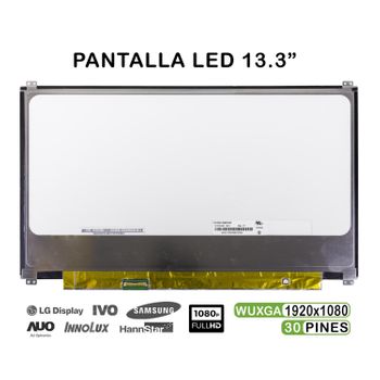 Pantalla Led De 13.3" Para Portátil N133hse-ea1