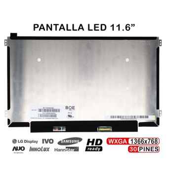 Pantalla Led De 11.6" Para Portátil B116xtn02.3 Hw0a