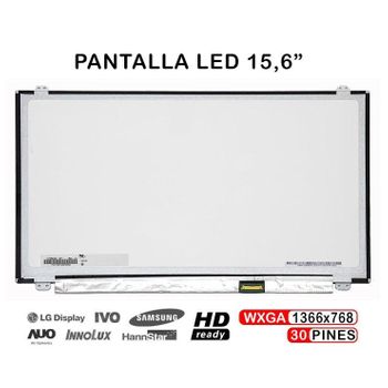 Pantalla Led De 15.6" Para Portátil 15-ac107ns Ltn156at37-l01 30 Pines