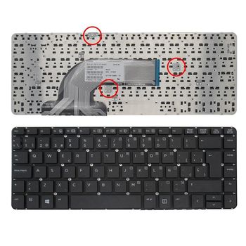 Teclado Para Portátil Hp Probook 440 G0 440 G1 445 G1 Negro