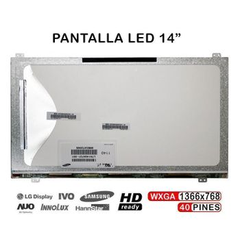 Pantalla Led De 14" Para Portátil Ltn140at21-001 Ltn140at21-002