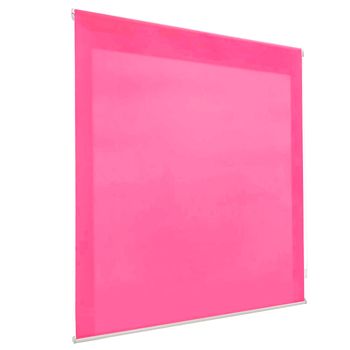 Estor Enrollable Translúcido Liso, Pasa La Luz (90x180 Cm, Fucsia)- Aitsse