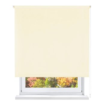 Estor Enrollable Opaco, Blackout (beig,90x180cm)- Aitsse