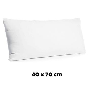 Almohada De Fibra Hueca Siliconada De Alta Recuperación, Tacto Suave, Antialérgico 40 X 70 Cm  Home Mercury