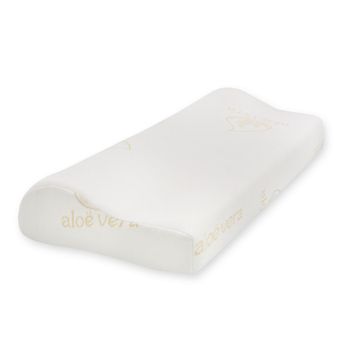 Almohada Cervical Viscoelástica, Reduce Dolores Cervicales, Ergonómica Total Adaptabilidad 70x33cm