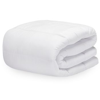 Relleno nórdico Fibra Anti ácaros 400 gr/m² blanco 180x220 cama 105 LANDA