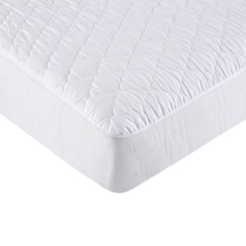 Protector de Colchón Acolchado TEX HOME Susi Cama 90 cm Blanco