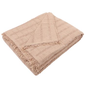 Colcha Multiusos Algodón Ferd Crudo 180x260 Cm, Plaid Cama, Cubrecama,  Jarapa Sofá, Foulard Sofá, Cubresofá con Ofertas en Carrefour