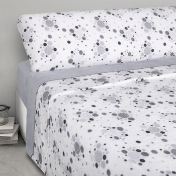 Juego De Sábanas Invierno Coralina Lisa Beige Cama 90cm Donegal con Ofertas  en Carrefour