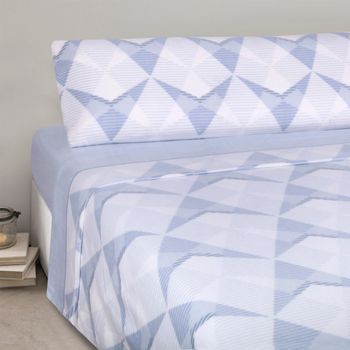 Juego De Sabanas 3 Piezas Franela Invierno Austin Cama De 135 Cm Beige con  Ofertas en Carrefour