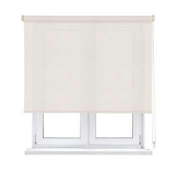 Estor Enrollable Screen Apertura 5%, Para Puertas Y Ventanas (100x200cm, Beige)- Aitsse