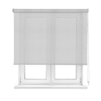 Estor Enrollable Screen Apertura 5%, Para Puertas Y Ventanas (90x200cm, Gris)-home Mercury