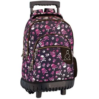 Mochila Compact Risky Con Ruedas Perona 58294