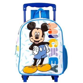 Mochila De Guardería Mickey Play Con Ruedas Perona 58436