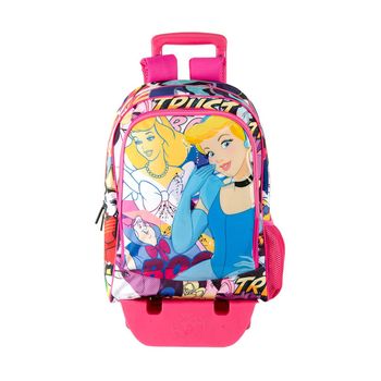 Mochila Princesas Disney Con Trolley Perona 58451