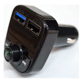 Jc +26310 #14 Nt7002-ne Transmisor Fm Bluetooth Con Doble Usb Con Conector De Mechero