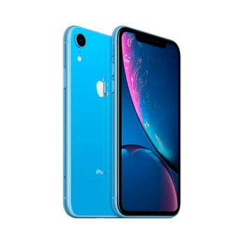 Apple Iphone Xr 128gb Azul Reacondicionado Cpo Móvil 4g 6.1'' Liquid Retina Hd Led Hdr/6core/128gb/3gb Ram/12mp/7mp