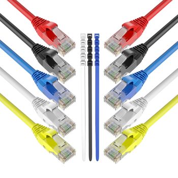 Bematik - Cable De Red Ethernet 15m Utp Categoría 5e Gris Rl05900 con  Ofertas en Carrefour