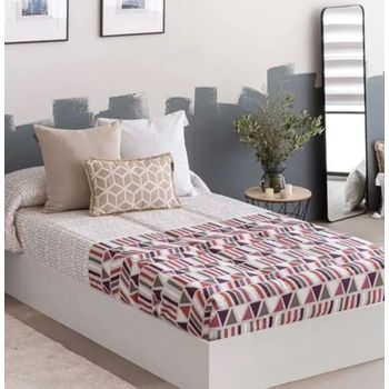 Edredón Ajustable Eibar Lila Para Cama De 105 Cm