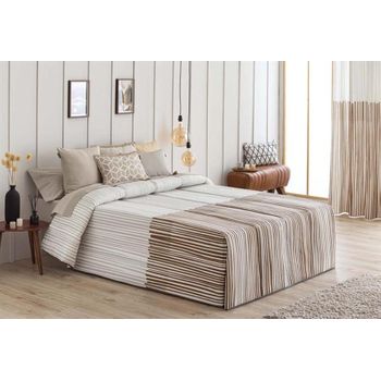 Edredón Bicolor Piedra Cama 135/150 Cm con Ofertas en Carrefour