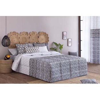 Edredón Conforter Baza Gris Para Cama De 180 Cm con Ofertas en Carrefour