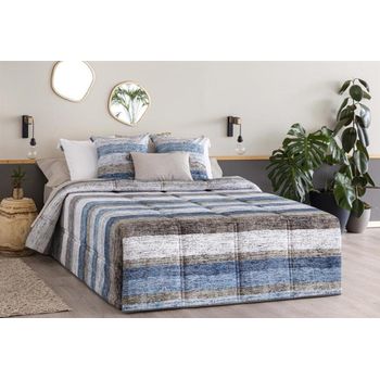 EDREDON NORDICO ESTAMPADO TEXTURA VELVET 104870 CAMA 90