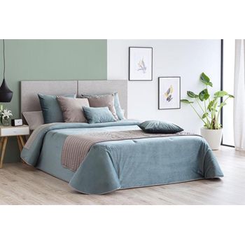 EDREDON NORDICO REVERSIBLE BICOLOR TOPO/L.198 PIEDRA CAMA 90