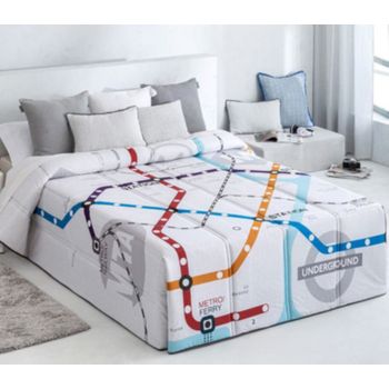 Edredón Conforter Metro Para Cama De 135 Cm