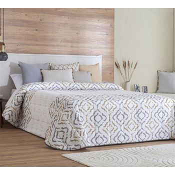 Colcha Pique Modelo Samba Malva Cama 180 Cm. con Ofertas en Carrefour