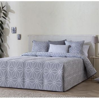 Acomoda Textil – Funda Relleno Nórdico Reversible De Invierno Para Cama.  Funda Bicolor Cálida Para Edredón Suave, Lavable Y Resistente Con Fundas De  Cojín. (gris, Cama 105 Cm) con Ofertas en Carrefour