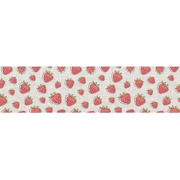 Alfombra Vinílica Fresas 250x64cm