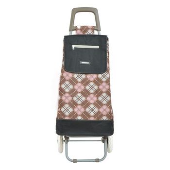 Carro Carrito De Compra Plegable Estampada Ligero 2 Ruedas Modelo 7