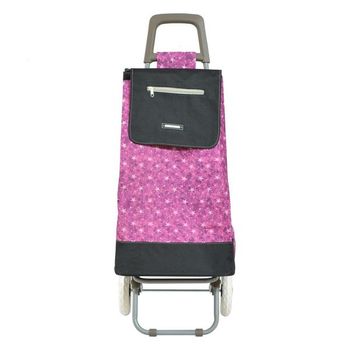 Carro Carrito De Compra Plegable Estampada Ligero 2 Ruedas Modelo 9