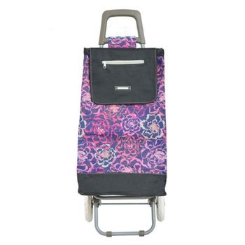 Carro Carrito De Compra Plegable Estampada Ligero 2 Ruedas Modelo 19