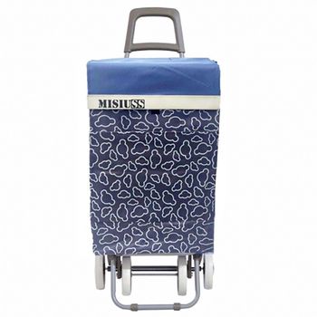 Carro Carrito De Compra Plegable Ligero 100x41x33cm 4 Ruedas Modelo 6