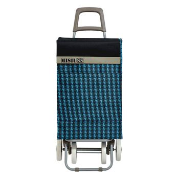 Carro Carrito De Compra Plegable Ligero 100x41x33cm 4 Ruedas Modelo 10