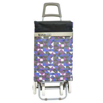 Carro Carrito De Compra Plegable Ligero 100x41x33cm 4 Ruedas Modelo 11