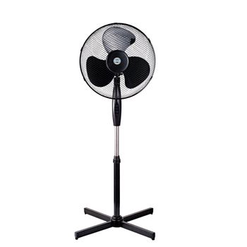 Ventilador Negro De Pie 45 W - 60 X 120 Cm