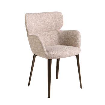 Silla Tela Marrón Jaspeada 4104 Angel Cerdá 58 X 59 X 80