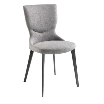 Silla Tela Gris 4131 Angel Cerdá 45 X 57 X 84