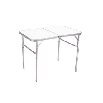 Mesa De Camping Plegable De Acero Gris De 60x50x70 Cm con Ofertas en  Carrefour