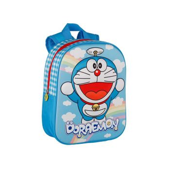 Mochilita Doraemon Rainbow 3d Eva. 32 X 25 X 10 Cm. (toybags - T350-893)
