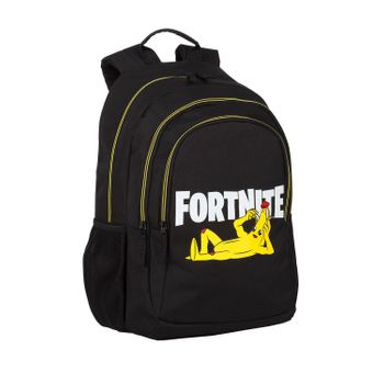 Fortnite Crazy Banana Mochila Primaria Doble Compartimento, Gran Capacidad,adaptable Carro