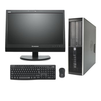 Hp 8300 Sff - Ordenador Nuevo De Sobremesa + Monitor 23" Con Webcam (intel Core I5-3470 3,2 Ghz, 8 Gb De Ram, Disco Hdd De 1tb, Lector, Tarjeta Grafica Gt 710 - De 2 Gb Con Hdmi, Teclado Y Raton, Cwindows 10 Pro)-(nuevo)-(2 Años De Garantía)