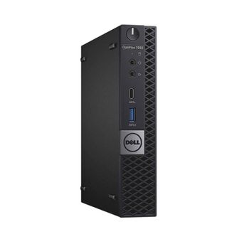 Dell Optiplex 7050 Mini (tiny) - Ordenador De Sobremesa (intel Core I5-7500, 3.4 Ghz, 16 Gb Ram, Disco Ssd De 256gb, Sin Lector, Wifi, Windows 10 Pro)-(reacondicionado)-(2 Años De Garantía)