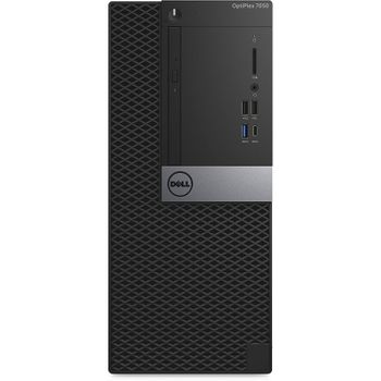 Dell Optiplex 7050 - Mt - Ordenador De Sobremesa (intel Core I5-6500, 3.2 Ghz, 8 Gb De Ram, Disco Ssd De 240 Gb, Sin Lector, Hdmi, Windows 10 Pro)-(reacondicionado)-(2 Años De Garantía)