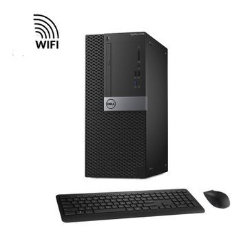 Dell Optiplex 7050 - Mt - Ordenador De Sobremesa (intel Core I5-6500, 3.2 Ghz, 8 Gb De Ram, Disco Ssd De 480 Gb, Sin Lector, Hdmi, Wifi, Teclado Y Raton Inalambrico, Windows 10 Pro)-(reacondicionado)-(2 Años De Garantía)