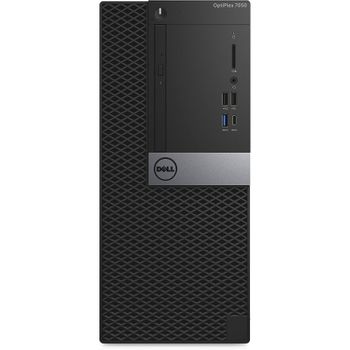 Dell Optiplex 7050 - Mt - Ordenador De Sobremesa (intel Core I5-6500, 3.2 Ghz, 16 Gb De Ram, Disco Ssd De 240 Gb, Sin Lector, Hdmi, Windows 10 Pro)-(reacondicionado)-(2 Años De Garantía)
